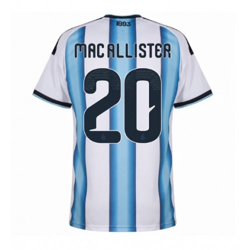 Stroje piłkarskie Argentyna Alexis Mac Allister #20 Koszulka Podstawowej MŚ 2026 Krótki Rękaw